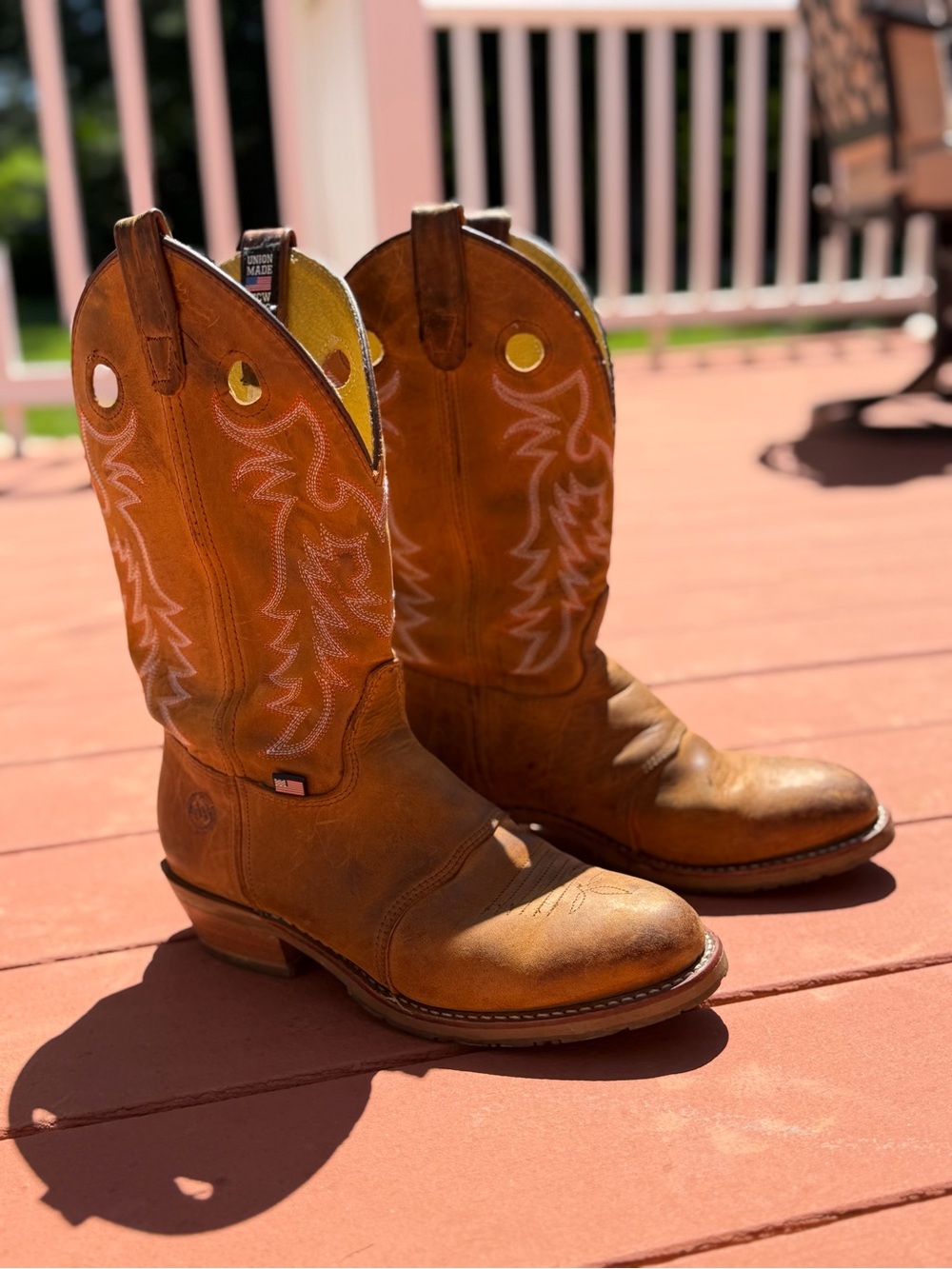 Double-H women’s Leather Cowboy Boots